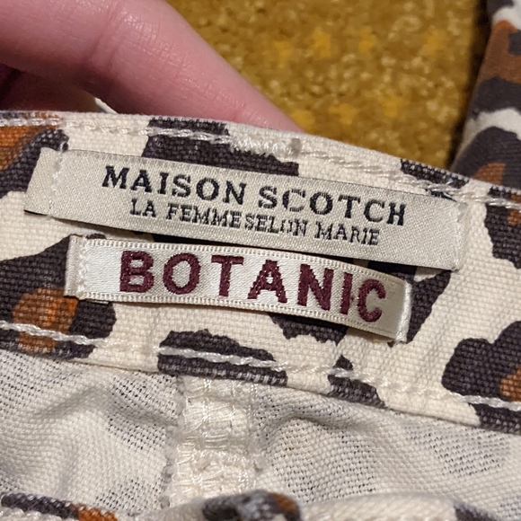 Scotch and Soda Leopard Print Pants Size 27 - Picture 12 of 13